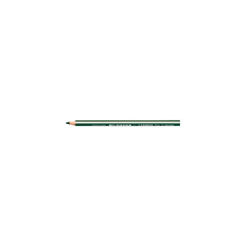 MATITONI COLORATI STABILO TRIO MAXI VERDE SCURO