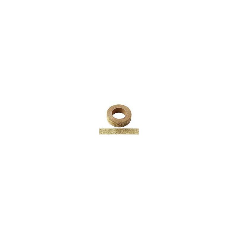 NASTRO ADESIVO GLITTER ORO MM15X5MT