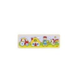 PUZZLE LEGNO C/POMELLI CM....