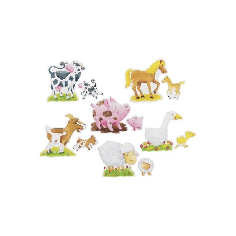 PUZZLE SAGOME ANIMALI