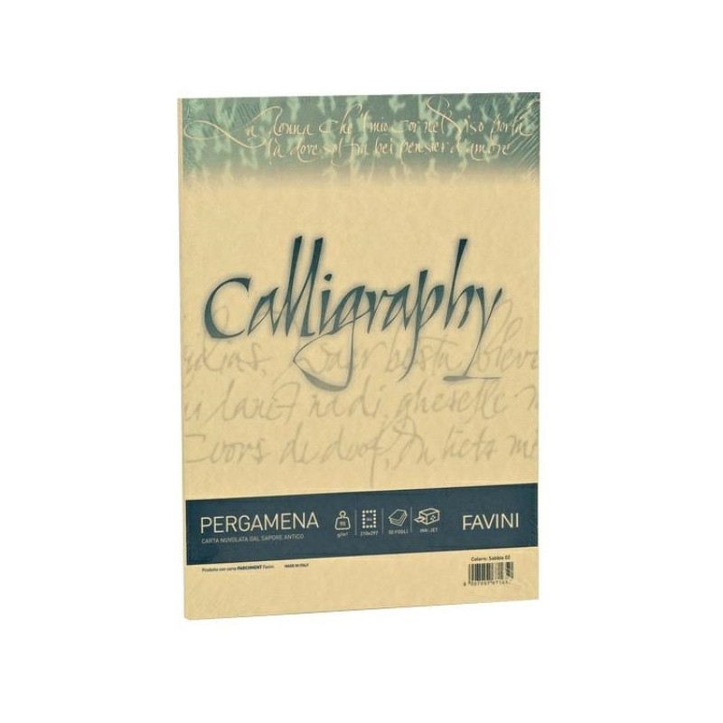 CARTA PERGAMENA A4 FG.50 GR.90 CREMA 05