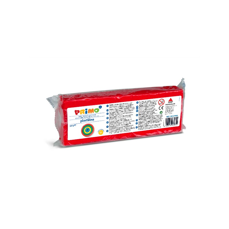 PLASTILINA PRIMO GR. 550 ROSSO