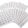 STELLE ADESIVE ARGENTO FG.6 18X18 TOT. 378 STELLINE
