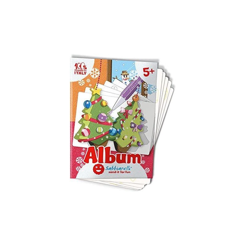 SABBIARELLI ALBUM ADDOBBI  DI NATALE
