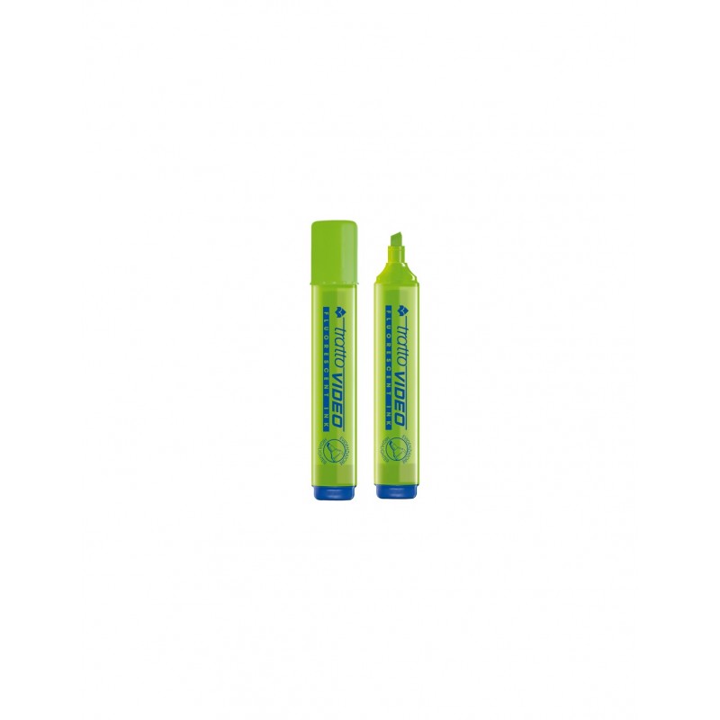 EVIDENZIATORE GIG. TRATTO VIDEO VERDE LIME