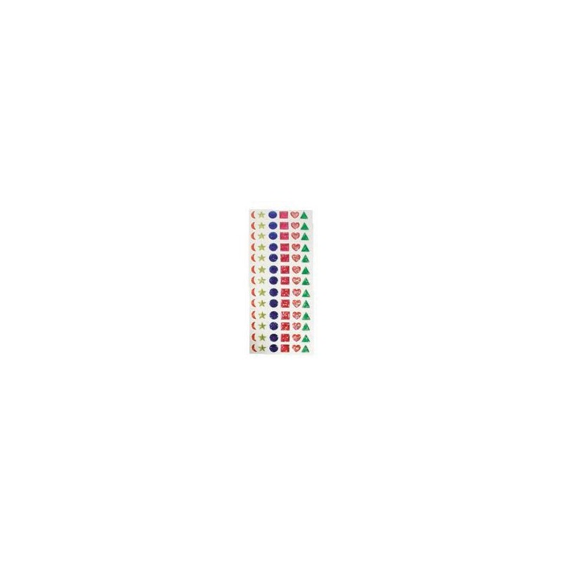STRASS DECORATIVI AUTO ADESIVI FORME ASS. PZ. 78