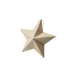 CARTONE DA DECORARE STELLA...