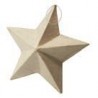 CARTONE DA DECORARE STELLA DA APPENDERE