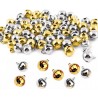 SONAGLI DA DECORO ARGENTO E ORO MM.14 PZ.50