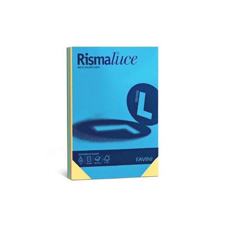 RISMALUCE A3 GR. 90 FG.300 8 COL. FORTI