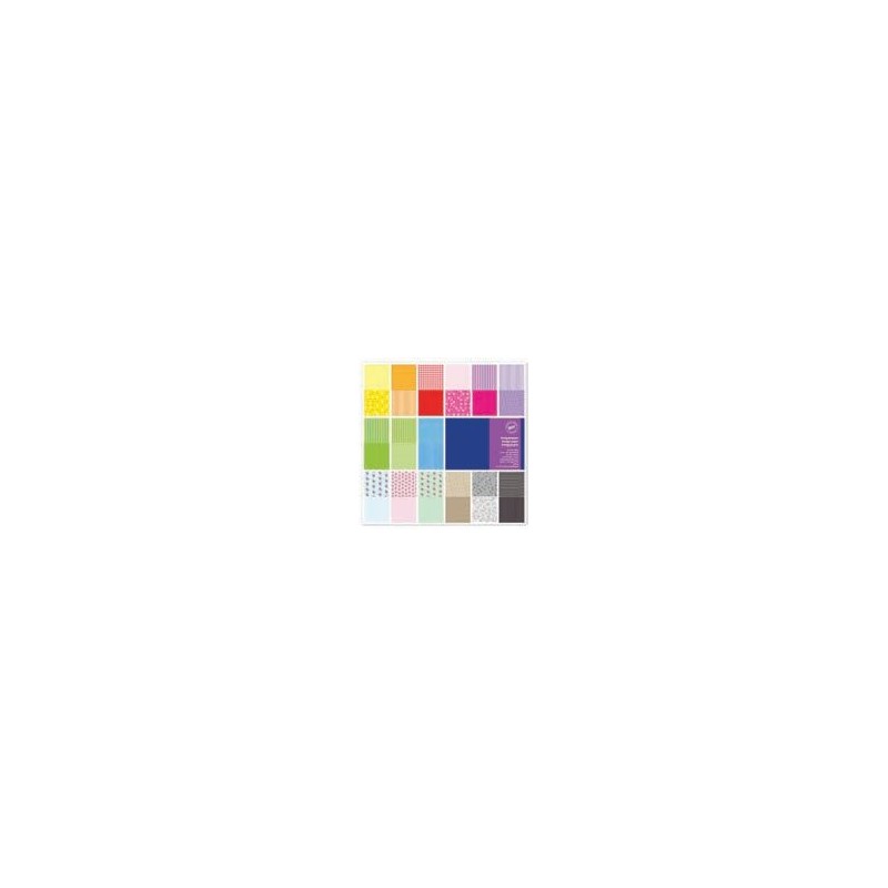 CARTA PER SCRAPBOOKING MM.305X305 FG. 30 ASS. VICHY