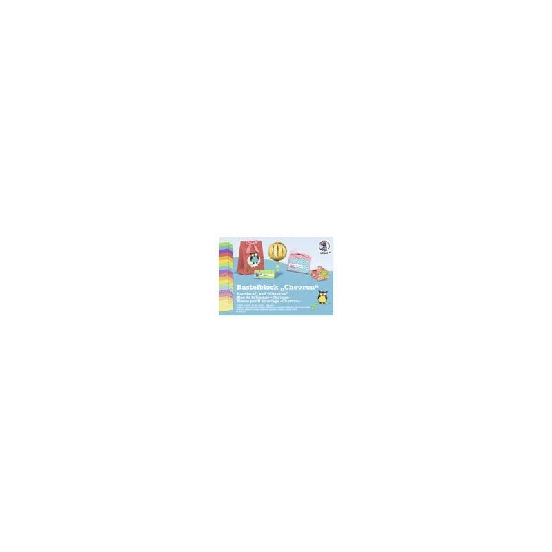 CARTONCINI 300 g - 24x34 CHEVRON  - 18 FG