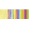 CARTONCINI 300 g - 24x34 CHEVRON  - 18 FG