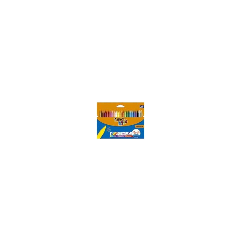 PASTELLI CERA PLASTIDECOR 24 COL.