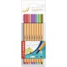 PENNARELLI POINT 88 ASTUCCIO MM.4 8 COLORI PASTEL