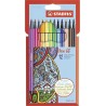 PENNARELLI STABILO PEN 68 SCATOLA CARTONE 12 COLORI MM.01