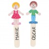LEGNO DA DECORARE BAMBINO/BAMBINA CM.12X4 PZ.24