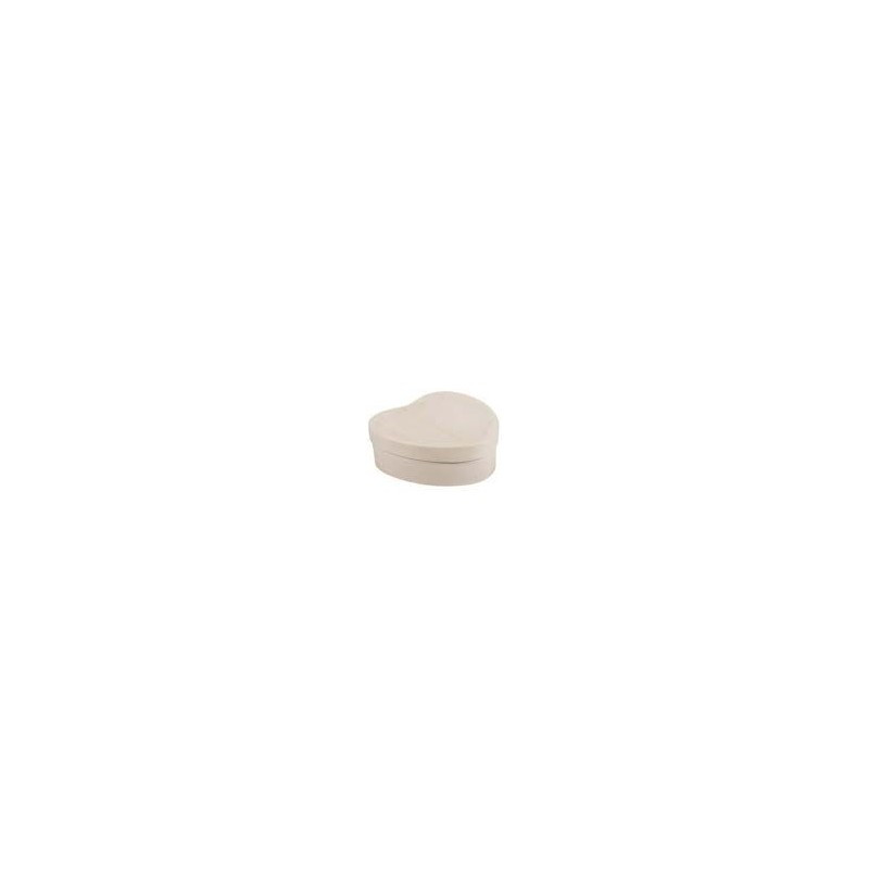 LEGNO DA DECORARE SCATOLA CUORE CM. 6X5X3
