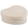 LEGNO DA DECORARE SCATOLA CUORE CM. 12X12X4