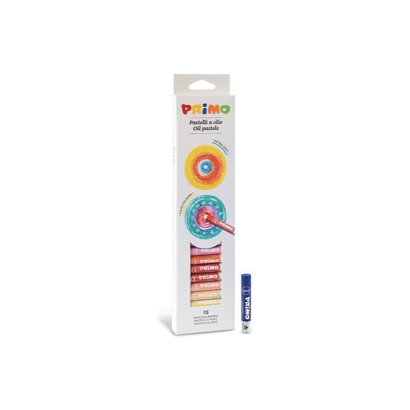 PASTELLI OLIO 25 COLORI PRIMO