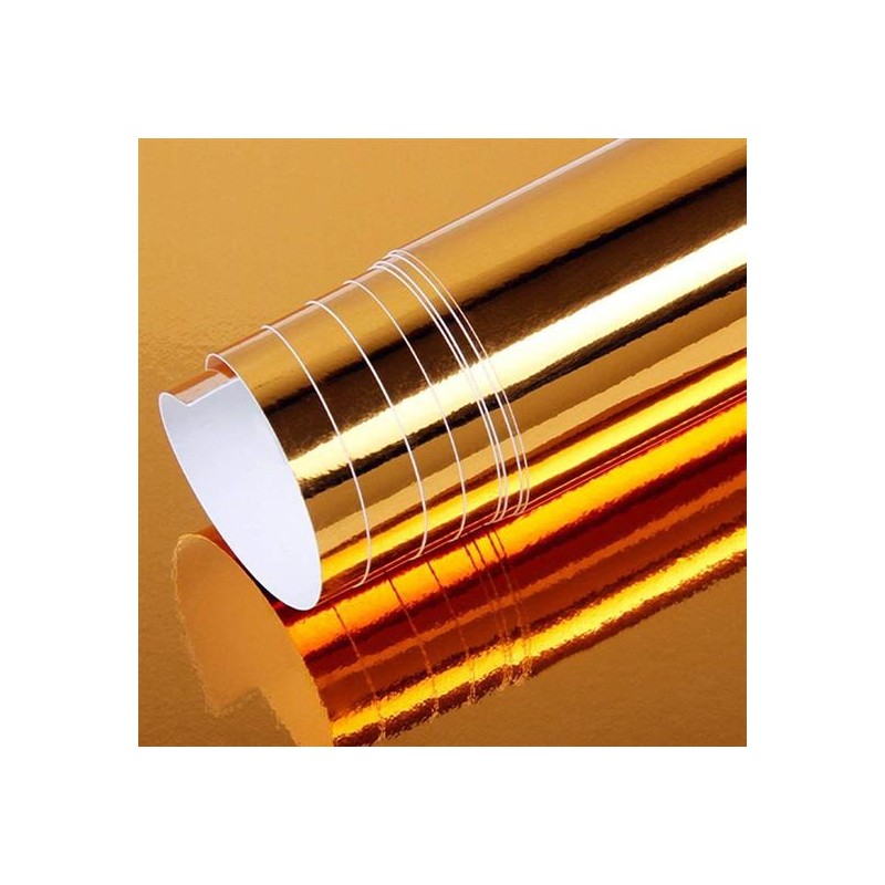 PLASTICA ADESIVA METALLIZZATA ORO