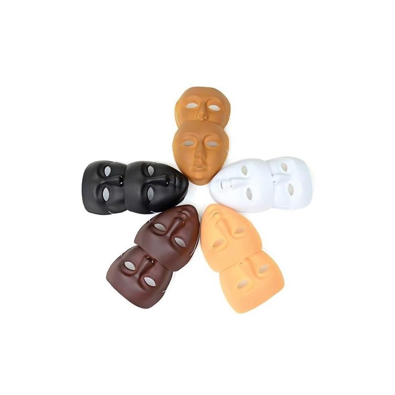 MASCHERE MULTIETNICHE PZ. 10 MM165X181
