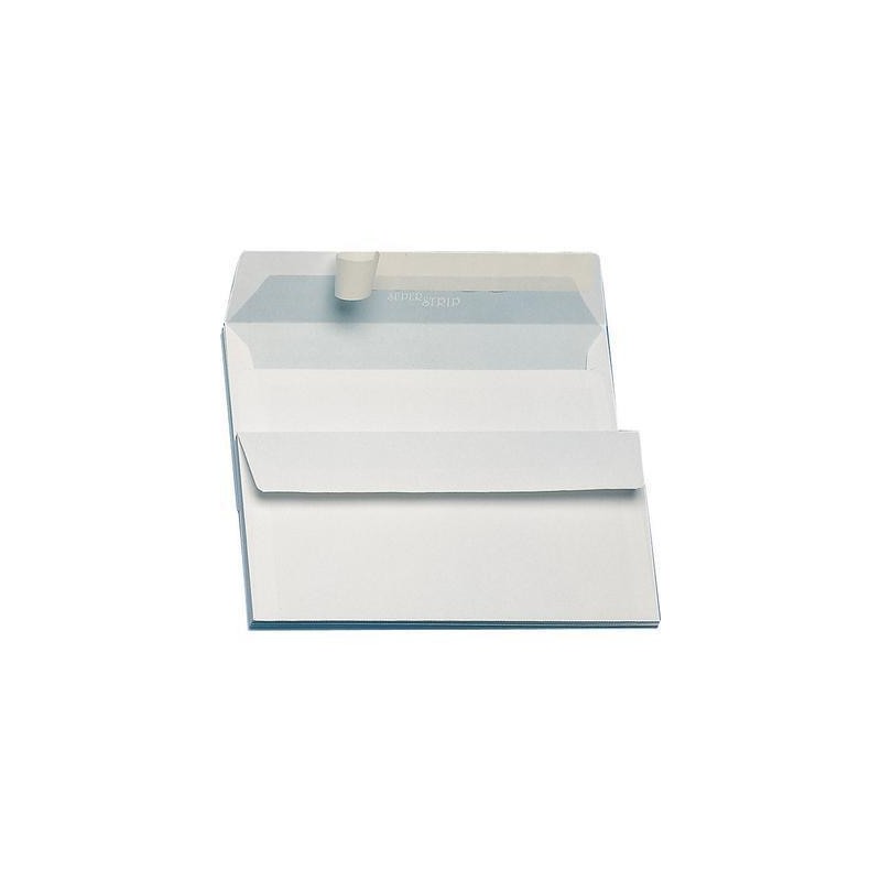 BUSTA BIANCA CON STRIP 11X23 PZ. 25