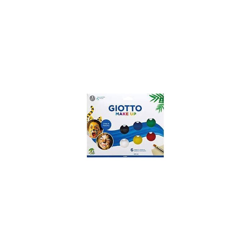 GIOTTO MAKE UP SET 6 OMBRETTI COL. CLASSICI