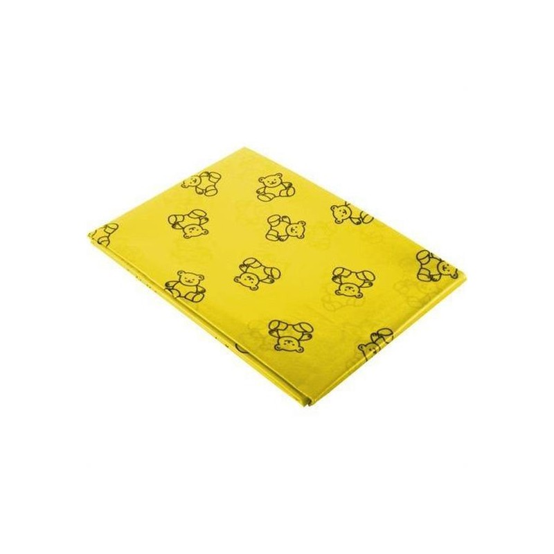 TOVAGLIA IN PLASTICA CM. 150X150 GIALLA ORSETTI