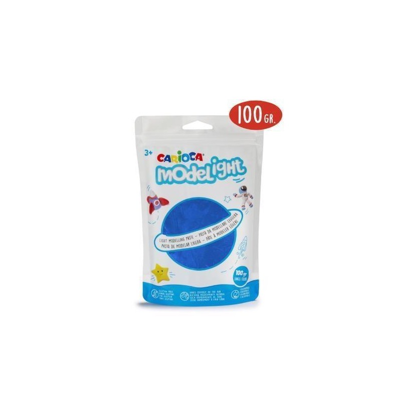 PASTA PER MODELLARE SUPERLEGGERA GR.100 BLU