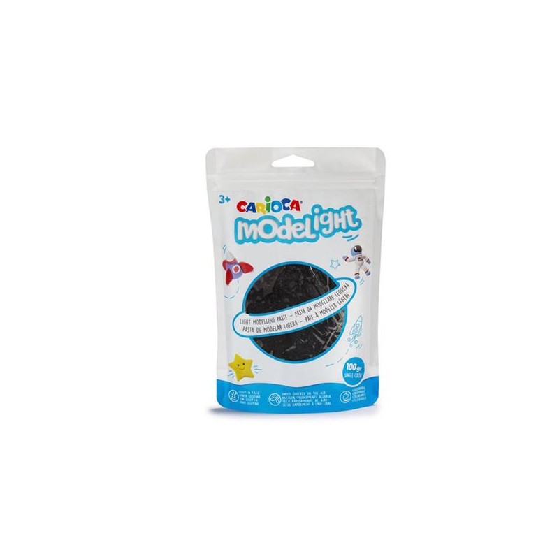 PASTA PER MODELLARE SUPERLEGGERA GR.100 NERO