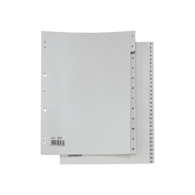 DIVISORI NUMERICI PPL 1-12 TASTI 12
