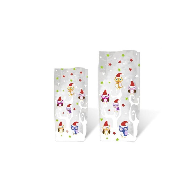 SACCHETTI REGALO GUFETTI 14,5X23,5CM  PZ.10