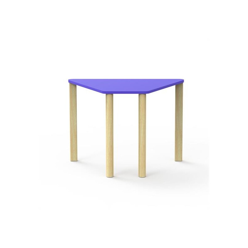 TAVOLO TRAPEZIO 140X61X46