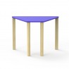 TAVOLO TRAPEZIO 140X61X46