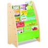 LIBRERIA LEGNO/STOFFA CM. 72X38X111 H