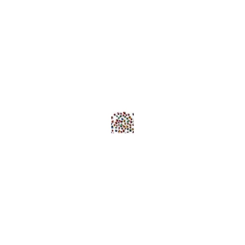 OCCHI MOBILI COLORATI CON CIGLIA PZ.230