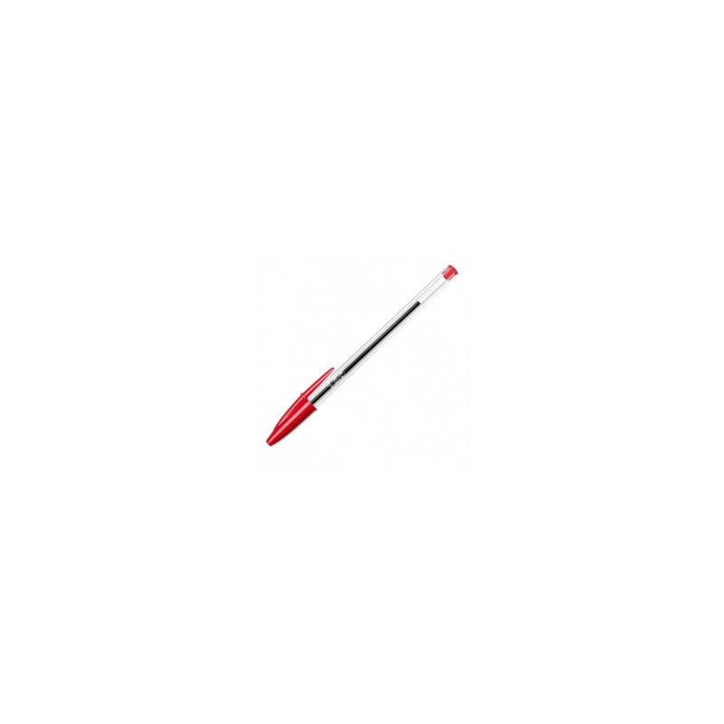 PENNASFERA BIC CRISTAL ROSSA