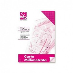 CARTA MILLIMETRATA FG. 10 A4