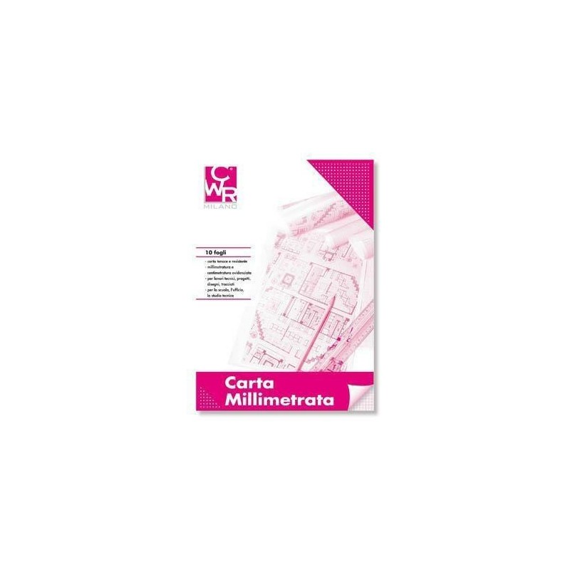 CARTA MILLIMETRATA FG. 50 A4