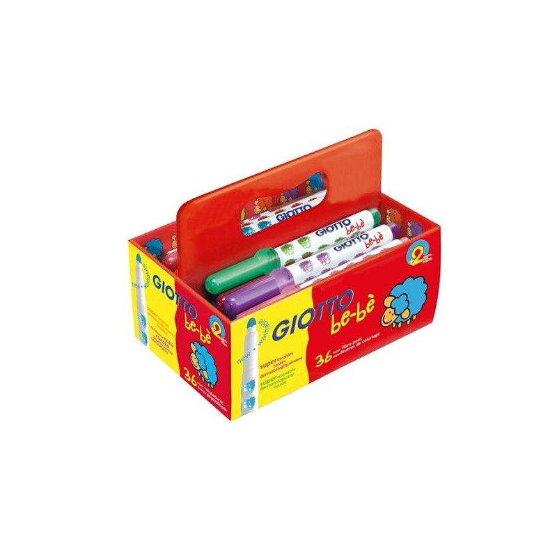 PENNARELLI GIOTTO BE-BE' CESTINO 36 PZ.