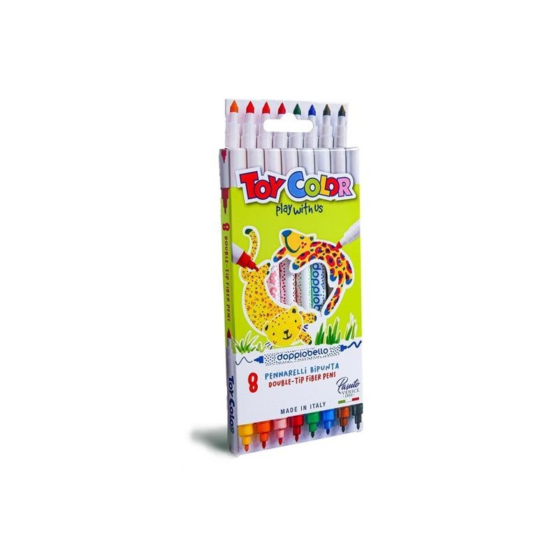 PENNARELLO BI PUNTA 8 COLORI