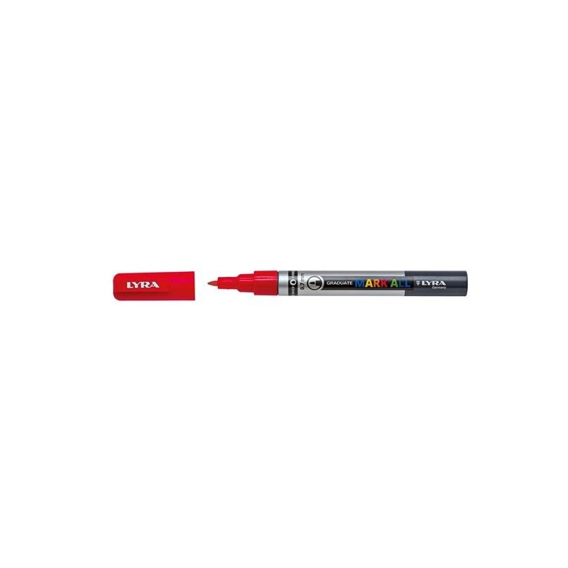 PENN/ACRILICO P.EXTRAFINE MM.0,7 MARK ALL ROSSO